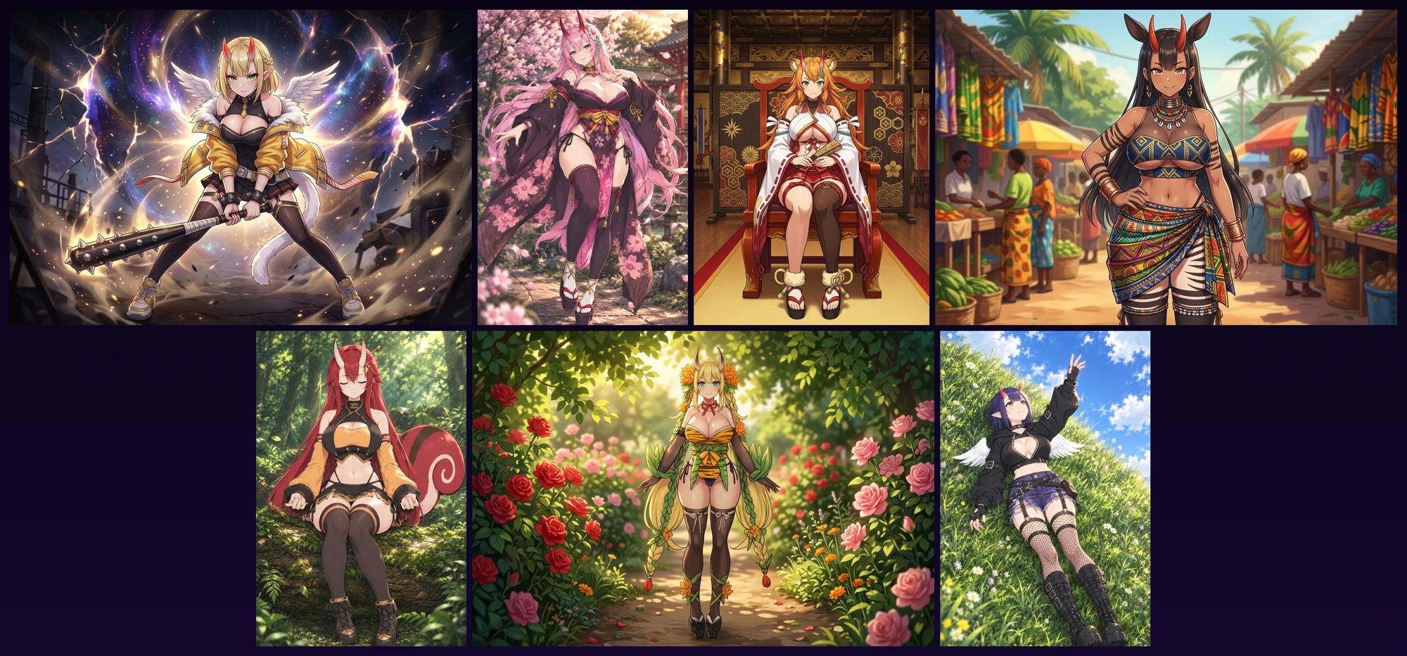 7 Oni Families