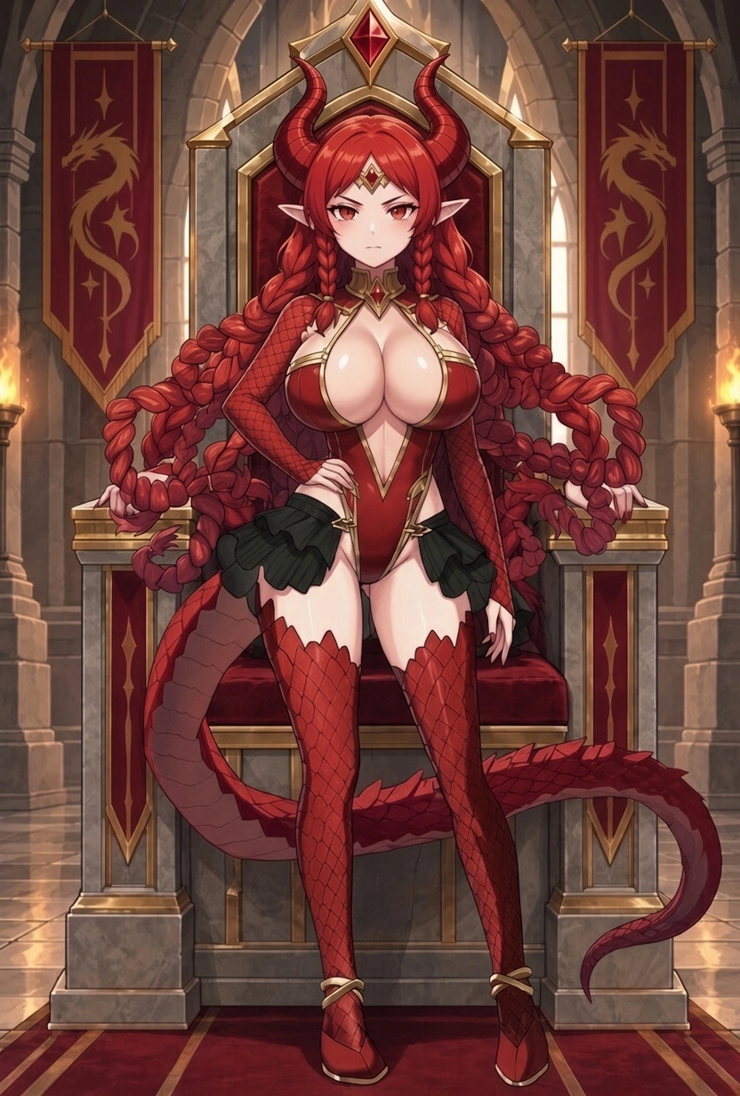 Raala 'Lilith the End' Groah, Queen of Dinosaurs and Dragonkins