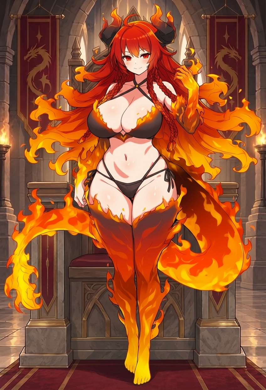 Raala Fournaise - Furnace general under Lilith the End Groah